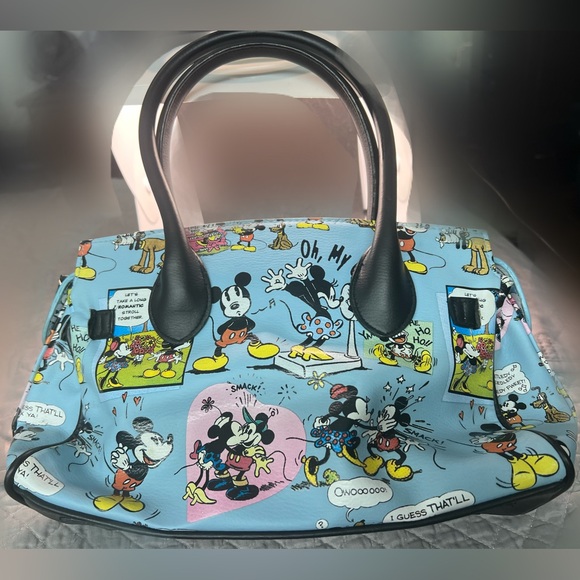Walt Disney World Exclusive - Blue Mickey Mouse Satchel - Picture 3 of 12